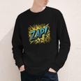 ZAP Comic Book Retro Artwork – Cartoon Collector Youth Long Sleeve Tee