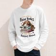 Basset Hound Dog Breed I Just Want To Read Books And Pet My Youth Long Sleeve Tee