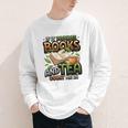 Bookworm If It Involves Books And Tea Lover Reading Premium Tri-Blend Youth Long Sleeve Tee