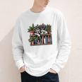 Cosy Sloth In Bookshelf With Plants Youth Long Sleeve Tee Cosy Sloth In Bookshelf With Plants Youth Long Sleeve Tee