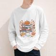 Cozy Autumn Books Fully Booked For Fall Books Pumpkin Youth Long Sleeve Tee Cozy Autumn Books Fully Booked For Fall Books Pumpkin Youth Long Sleeve Tee