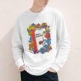 Equal Rights Book Flower Resist Feminist LGBTQ Floral Youth Long Sleeve Tee