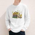Mardi Gras Book Lover Reading Reader Men Women Kids Youth Long Sleeve Tee