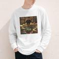 Melanin Afro Women Educated Reading Book History Girls Youth Long Sleeve Tee