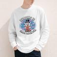 Reading Is Snow Much Fun Snowflake Book Lovers Winter Theme Premium Tri-Blend Youth Long Sleeve Tee