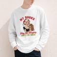Smut Reader Christmas My Books May Be Naughty But I'm Nice Youth Long Sleeve Tee