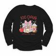 100th Day Of School Teachers 100 Days Of Coffee Chaos Books Youth Long Sleeve Tee 100th Day Of School Teachers 100 Days Of Coffee Chaos Books Youth Long Sleeve Tee