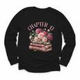 43rd Birthday Chapter 43 Birthday Shirt Women Book Lover Youth Long Sleeve Tee