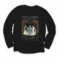 Alcott Little Women Characters Literature Book Illustration Youth Long Sleeve Tee