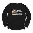 This Is My Book Character Costume Cat Men Women Kids Reading Youth Long Sleeve Tee This Is My Book Character Costume Cat Men Women Kids Reading Youth Long Sleeve Tee