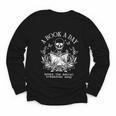 A Book A Day Keep The Mental Breakdown Away Youth Long Sleeve Tee