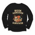 Book Hangover Survivor Reading Humor Librarian Bibliophiles Youth Long Sleeve Tee Book Hangover Survivor Reading Humor Librarian Bibliophiles Youth Long Sleeve Tee