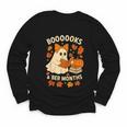 Books And BER Months Fall Librarian Reading Halloween Youth Long Sleeve Tee Books And BER Months Fall Librarian Reading Halloween Youth Long Sleeve Tee