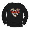Books Heart Valentines Day Books Are My Love Language Youth Long Sleeve Tee Books Heart Valentines Day Books Are My Love Language Youth Long Sleeve Tee
