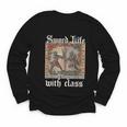 Buhurt Hourly Book Epic Knight Fight In Armor Buhurt Youth Long Sleeve Tee