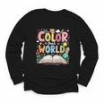 Color Our World Book Reading Program 2026 Summer Youth Long Sleeve Tee
