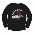 Dibs On The Villain Dark Romance Books Skeleton Morally Grey Youth Long Sleeve Tee