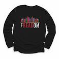 Freadom Shelf Read Reading Book Librarian Men Women Kids Youth Long Sleeve Tee