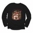 Fully Booked For Christmas Cozy Holiday Books Winter Reading Youth Long Sleeve Tee