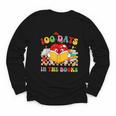 Groovy 100 Days In The Books Reading 100th Day Of School Youth Long Sleeve Tee
