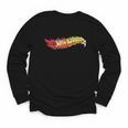 Hot Wheels Comic Book Fire Logo Youth Long Sleeve Tee