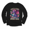 Just a Girl Who Loves Dragons And Books Dragon Youth Long Sleeve Tee
