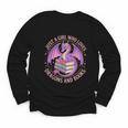 Just A Girl Who Loves Dragons And Books Fantasy Dragon Youth Long Sleeve Tee