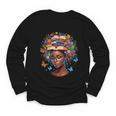 Month Honoring Past Inspiring Pride Melanin Book Youth Long Sleeve Tee