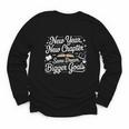 New Year New Chapter Same Dream Bigger Goals 2026 Book Lover Youth Long Sleeve Tee New Year New Chapter Same Dream Bigger Goals 2026 Book Lover Youth Long Sleeve Tee