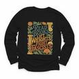 Read Books Lift Weights Fight Fascists Reading Lover Youth Long Sleeve Tee