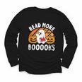 Read More Books Teacher Halloween Men Women Youth Long Sleeve Tee