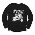 I Read Past My Bedtime Late Night Readers Book Club Youth Long Sleeve Tee