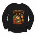 Reading 6 7 Six Seven Meme English Teacher Book Lover Youth Long Sleeve Tee