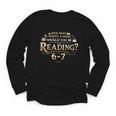 Reading 6–7 Teacher Librarian English Book Lover Quote Youth Long Sleeve Tee