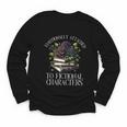 Romance Book Shirt Emotionally Attached Fictional Characters Youth Long Sleeve Tee