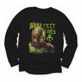 Star Wars The Book Of Boba Fett Neon Boba Fett Lives Poster Youth Long Sleeve Tee