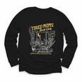 Tired Moms Club Bookish Book Lover Homebody Fall Book Club Youth Long Sleeve Tee