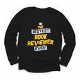 Women's Best Book Reviewer Critic Job Occupation Youth Long Sleeve Tee Women's Best Book Reviewer Critic Job Occupation Youth Long Sleeve Tee