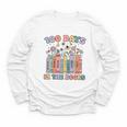 100 Days In The Books Reading Teacher 100th Day Of School Youth Long Sleeve Tee