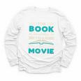 The Book Was Better Than The Movie Literary Library Bookworm Premium Tri-Blend Youth Long Sleeve Tee The Book Was Better Than The Movie Literary Library Bookworm Premium Tri-Blend Youth Long Sleeve Tee