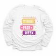 Book Fair Bookworm Library Its Book Fair Week Youth Long Sleeve Tee