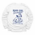 Book Girl Summer Youth Long Sleeve Tee