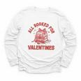 All Booked For Valentines Bow Heart Book Lover Valentine Day Youth Long Sleeve Tee