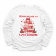 Books Are My Love Language Valentine Book Reading Teacher Youth Long Sleeve Tee Books Are My Love Language Valentine Book Reading Teacher Youth Long Sleeve Tee