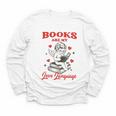 Books Are My LoveLanguage Cupid Valentines Youth Long Sleeve Tee Books Are My LoveLanguage Cupid Valentines Youth Long Sleeve Tee