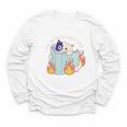 Cat Reading a Romance BookI Like My Books Extra Spicy Youth Long Sleeve Tee Cat Reading a Romance BookI Like My Books Extra Spicy Youth Long Sleeve Tee