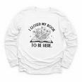I Closed My Book To Be Here Book Lover Floral Reading Woman Youth Long Sleeve Tee I Closed My Book To Be Here Book Lover Floral Reading Woman Youth Long Sleeve Tee