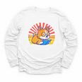 Corgi Dog Reading Book Book Lover Dog Lover Youth Long Sleeve Tee
