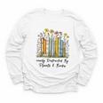 Easily Distracted By Plants And Books Bookworm Gardening Youth Long Sleeve Tee
