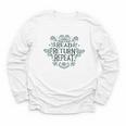 Floral “Read Return Repeat” Book Lovers Readers Librarians Youth Long Sleeve Tee